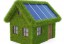 Maison écologique à panneaux photovoltaïques