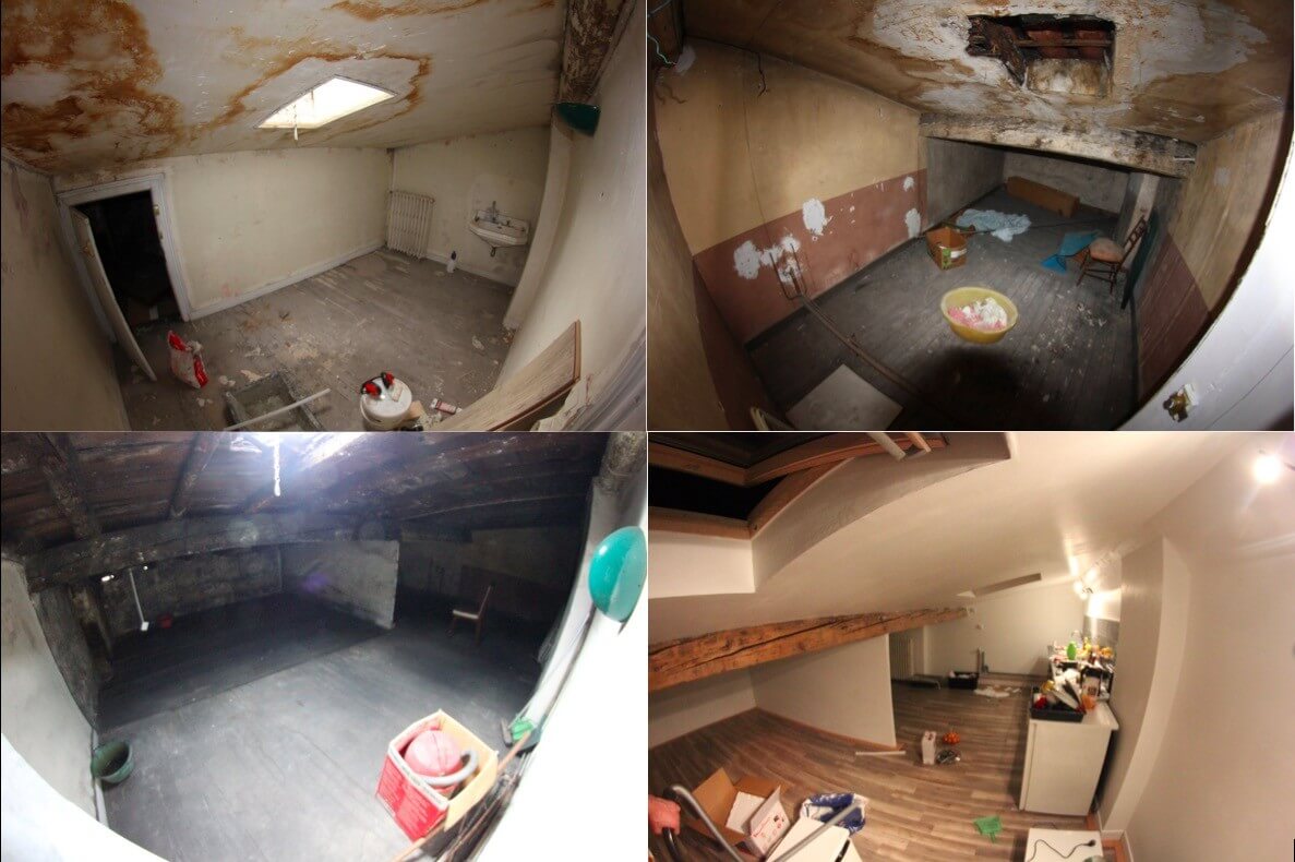 Transformation de combles perdues en pièce complémentaire d' appartement
