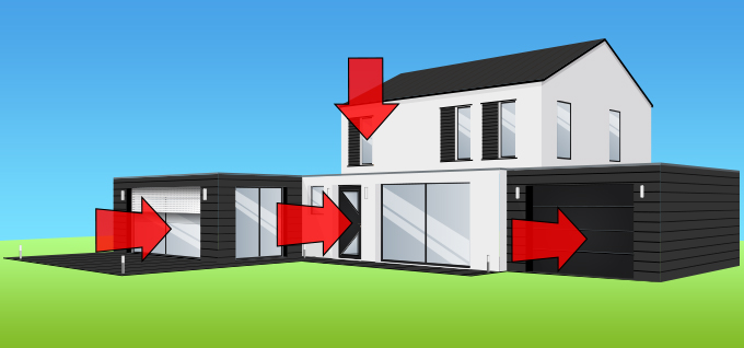 Points faibles de votre maison